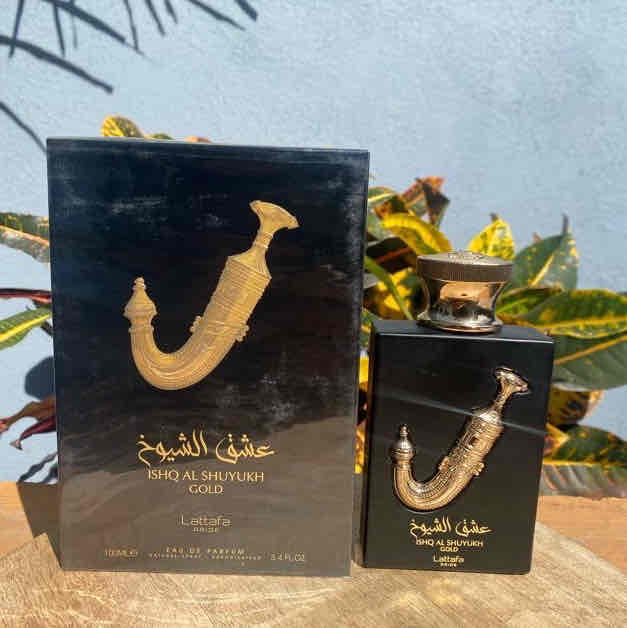 LATTAFA ISHQ AL SHUYUKH GOLD 100 ML EDP/ROSENDO MATEU No 5